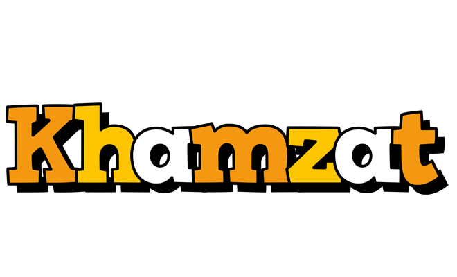 Khamzat cartoon logo
