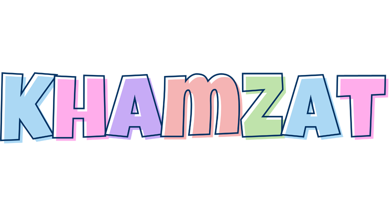 Khamzat pastel logo