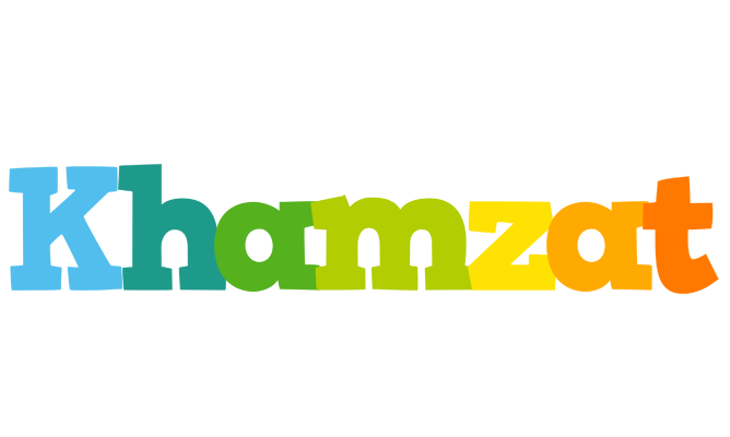 Khamzat rainbows logo