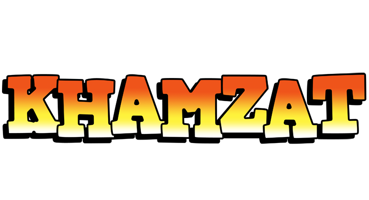 Khamzat sunset logo