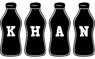 Khan bottle logo
