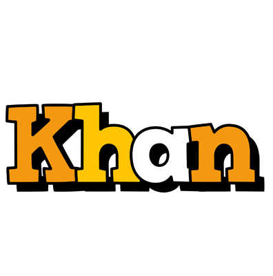 Khan cartoon logo