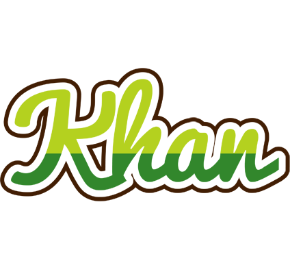 Khan golfing logo