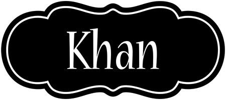 Khan welcome logo