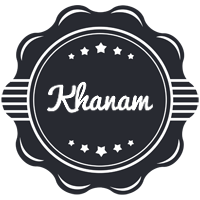 Khanam badge logo