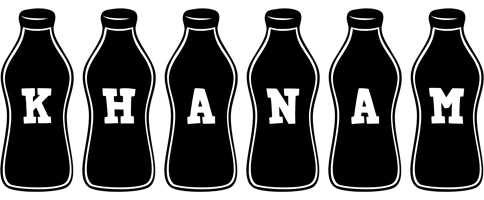 Khanam bottle logo