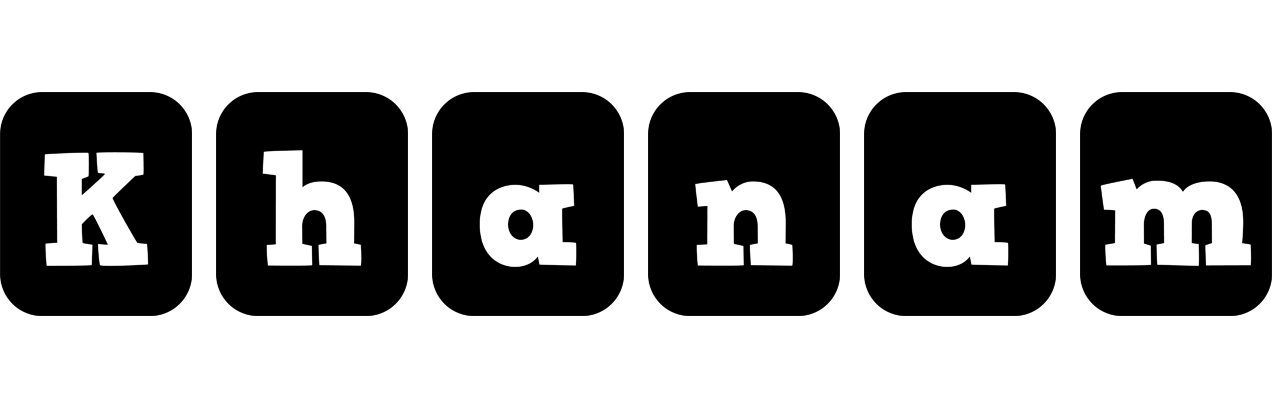 Khanam box logo