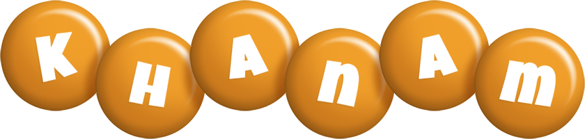 Khanam candy-orange logo