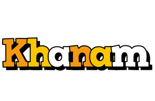 Khanam cartoon logo