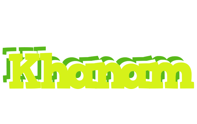 Khanam citrus logo