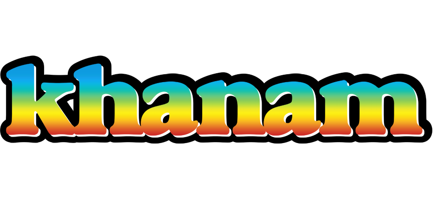 Khanam color logo