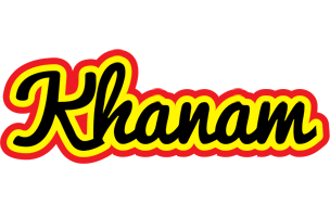 Khanam flaming logo