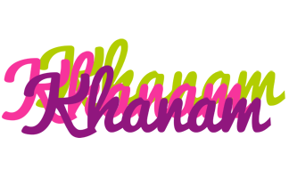 Khanam flowers logo