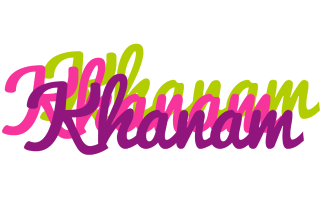 Khanam flowers logo