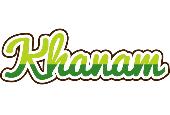 Khanam golfing logo