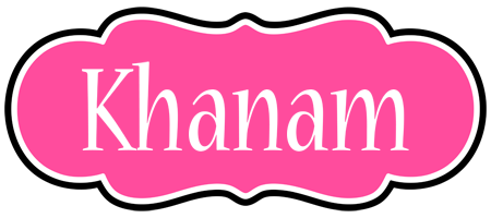 Khanam invitation logo