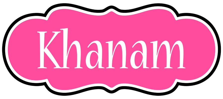 Khanam invitation logo