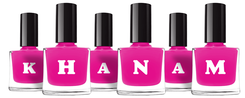 Khanam nails logo