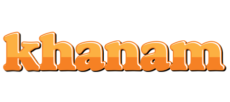 Khanam orange logo