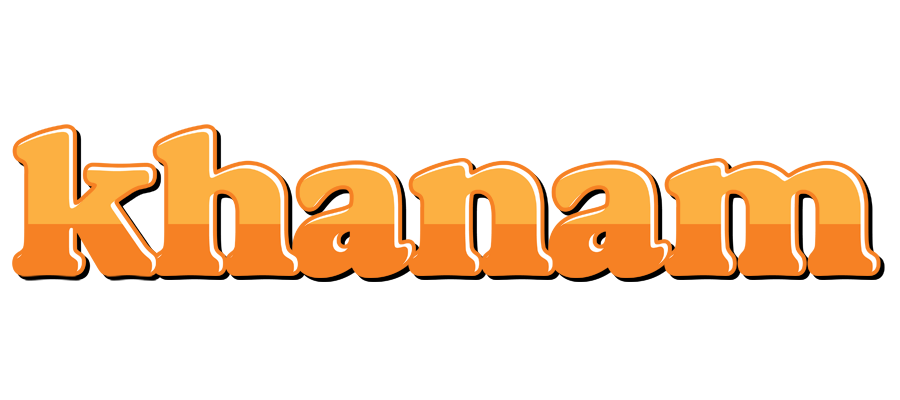 Khanam orange logo