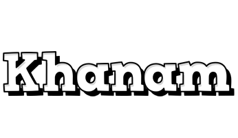 Khanam snowing logo