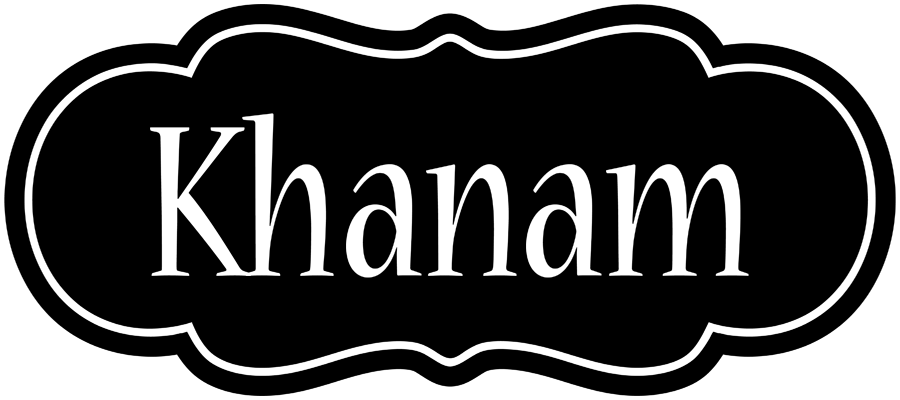 Khanam welcome logo