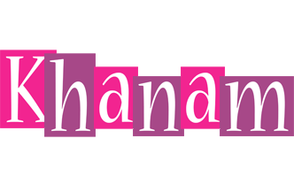 Khanam whine logo