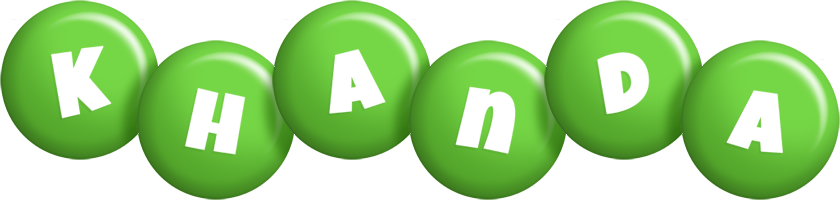 Khanda candy-green logo
