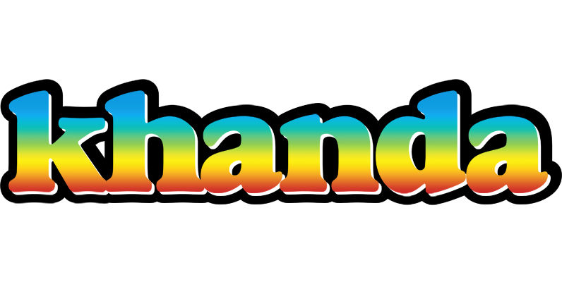 Khanda color logo