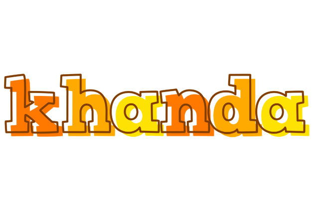 Khanda desert logo