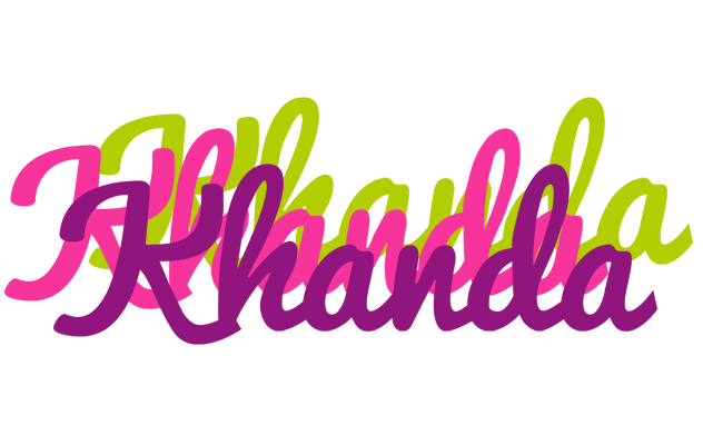 Khanda flowers logo