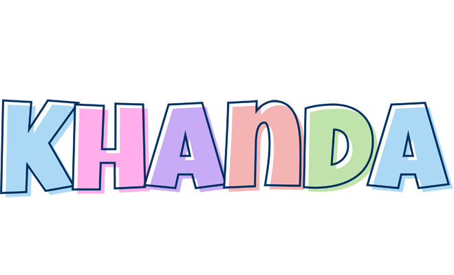 Khanda pastel logo