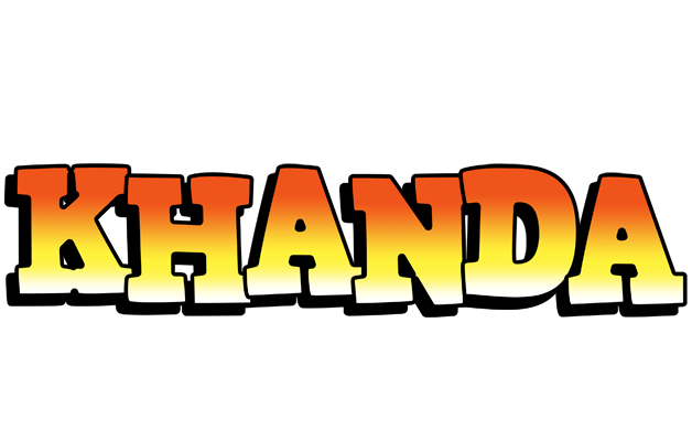 Khanda sunset logo