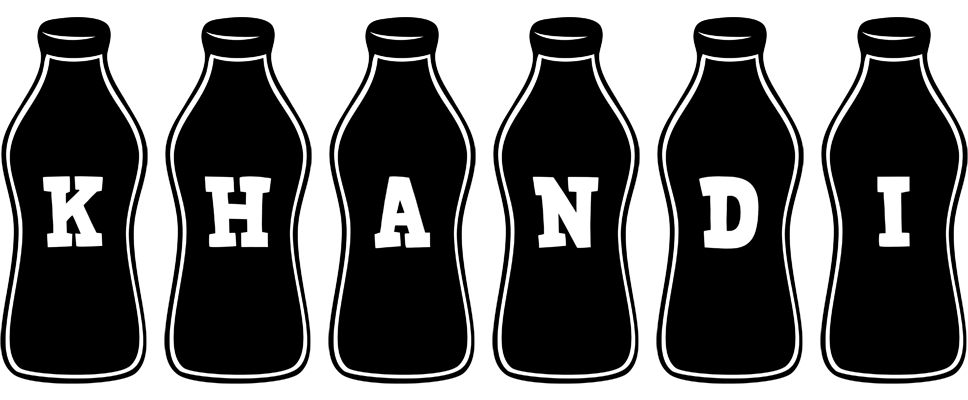 Khandi bottle logo
