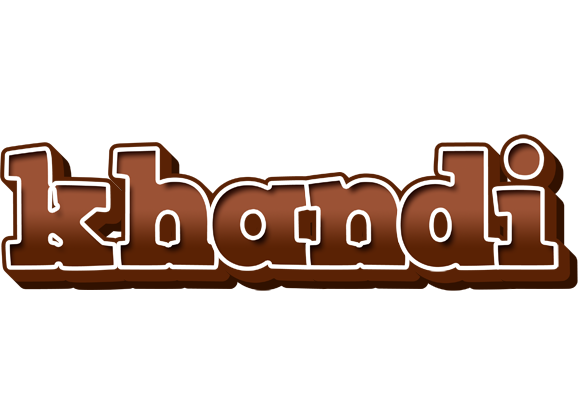 Khandi brownie logo