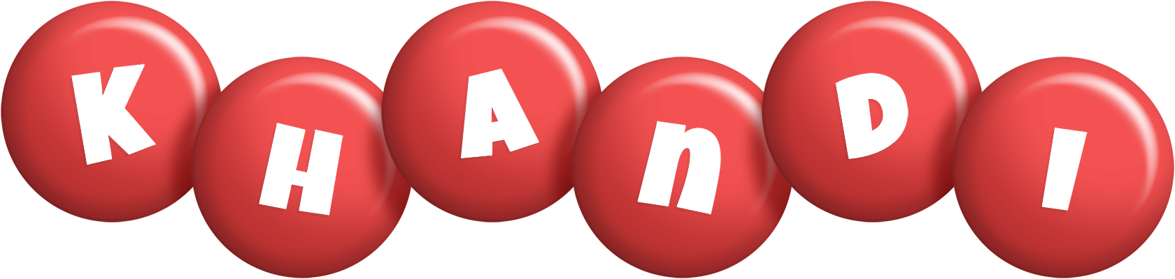 Khandi candy-red logo