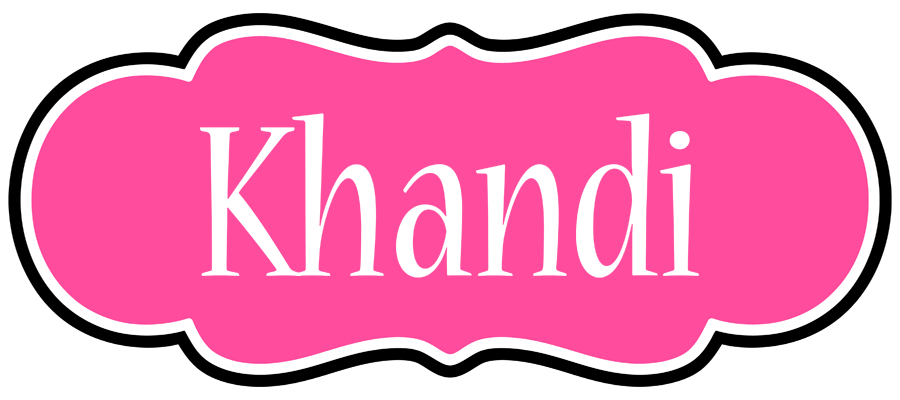 Khandi invitation logo