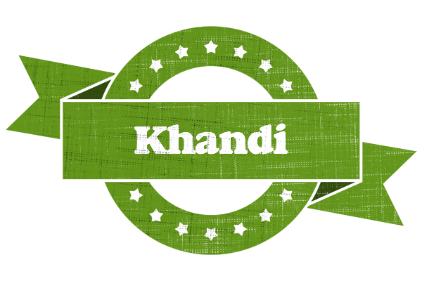 Khandi natural logo