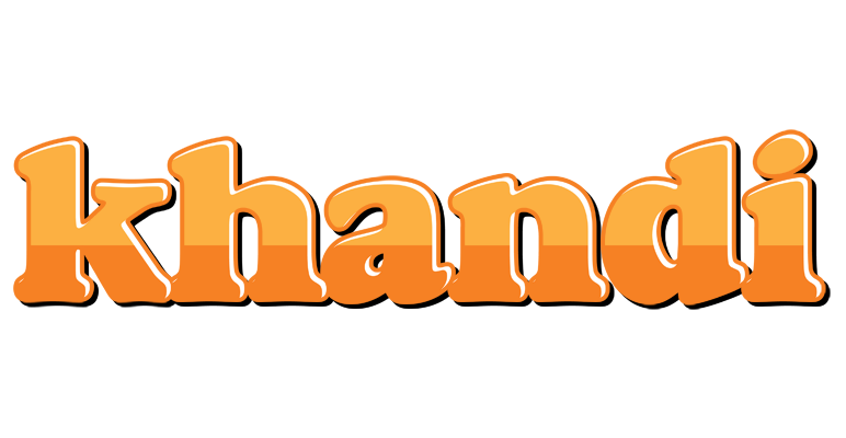 Khandi orange logo