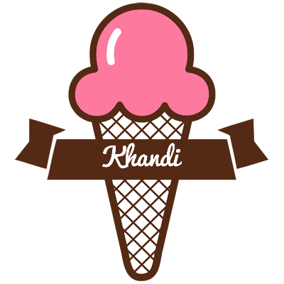 Khandi premium logo