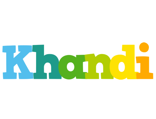 Khandi rainbows logo