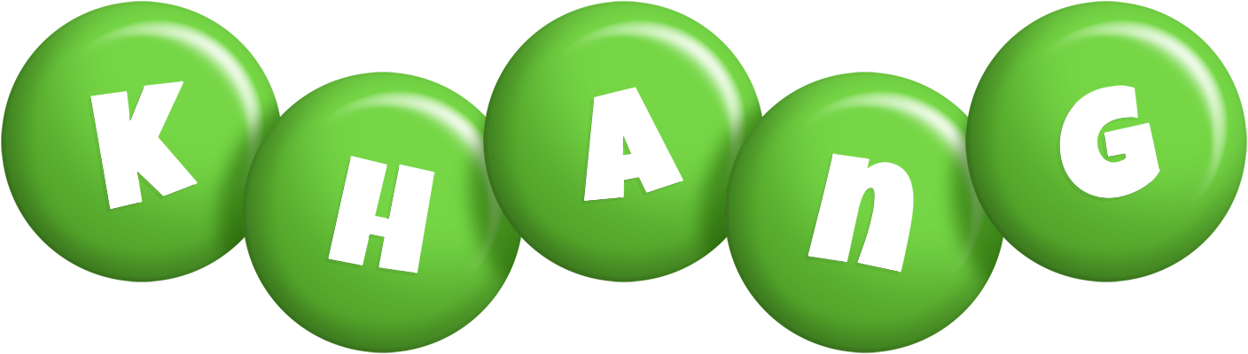 Khang candy-green logo
