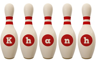 Khanh bowling-pin logo