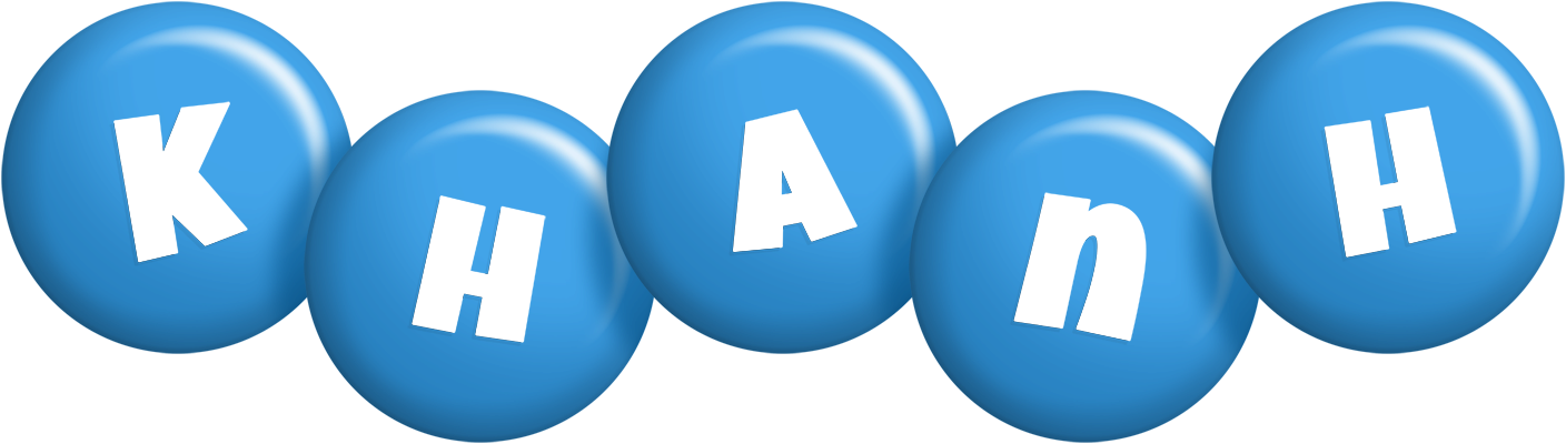 Khanh candy-blue logo