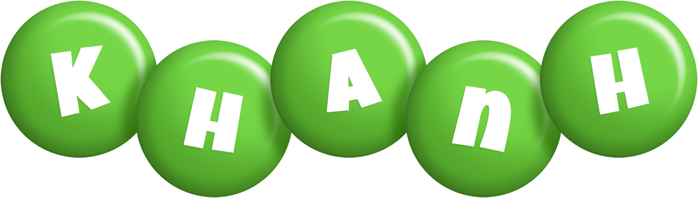 Khanh candy-green logo
