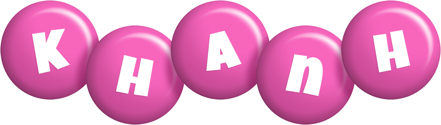 Khanh candy-pink logo