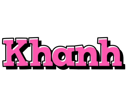 Khanh girlish logo