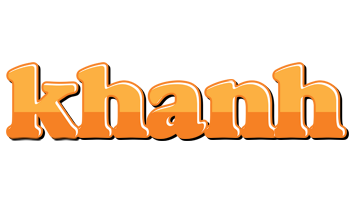 Khanh orange logo
