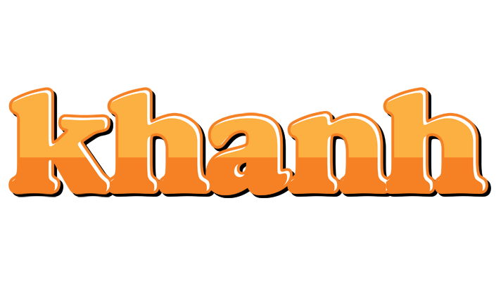 Khanh orange logo