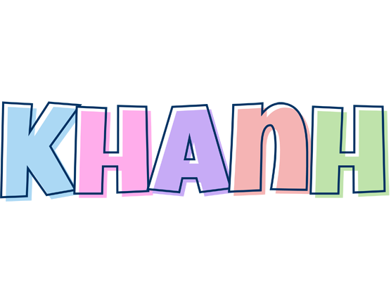 Khanh pastel logo